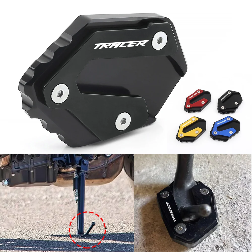 

For Yamaha Tracer 9GT 7GT 7 9 GT 900 700 700Gt 900Gt Tracer7 Tracer9 Motorcycle Kickstand Side Stand Enlarger Plate Parts