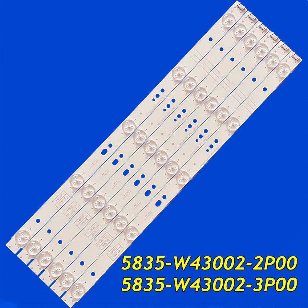 LED TV Backlight Strip for TQL43F4PR001 PH43E30 PH43E30DSGW 43LH5000 RDL430FY 5835-W43002-2P00 5835-W43002-3P00