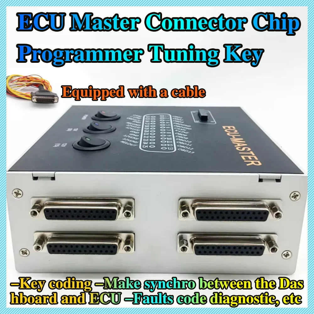 ECU Master Connector Chip Programmer Tuning Key Piasini Carprog Immo Off Repair MPPS VVDI Key Programmer Tool For Orange5 XprogM