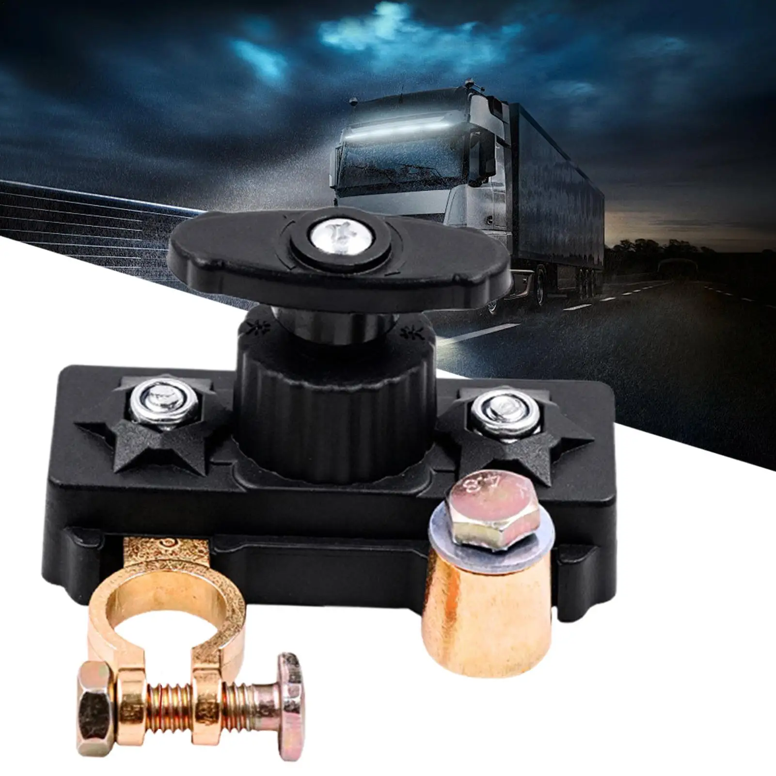 Car Battery Cut Off Switchs Disconnect Automatic Circuit Breaker Anti-Power Off Leakage Protector Universal Auto Parts 12V/24V