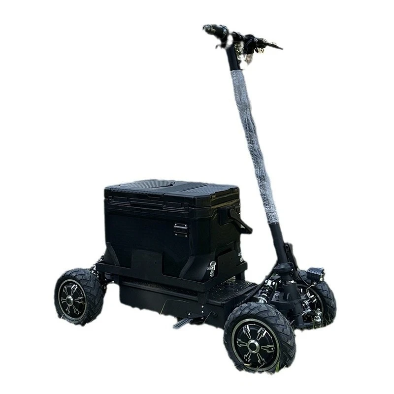 Outdoor Fishing Equipment Vehicle Four Wheels Electric Scooter Camper Vehicle