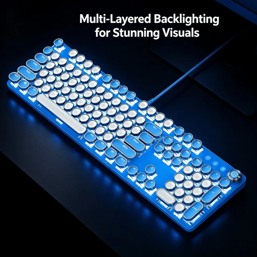 2026 New Retro Keyboard Precis - Gaming Keyboard 2026 avis et prix