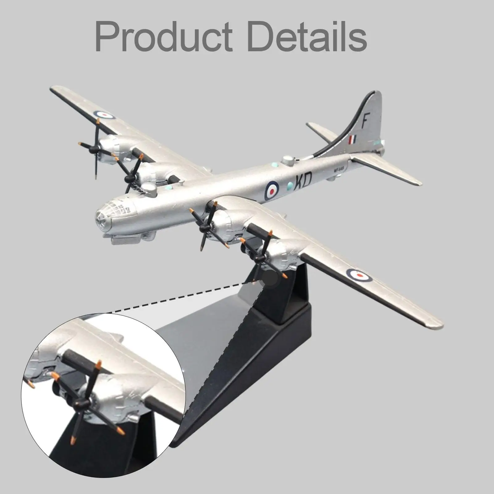 1 200 Scale Mini Aircraft Model Alloy Collectible Toy Metal Plane Replica for Aviation History Enthusiast Display