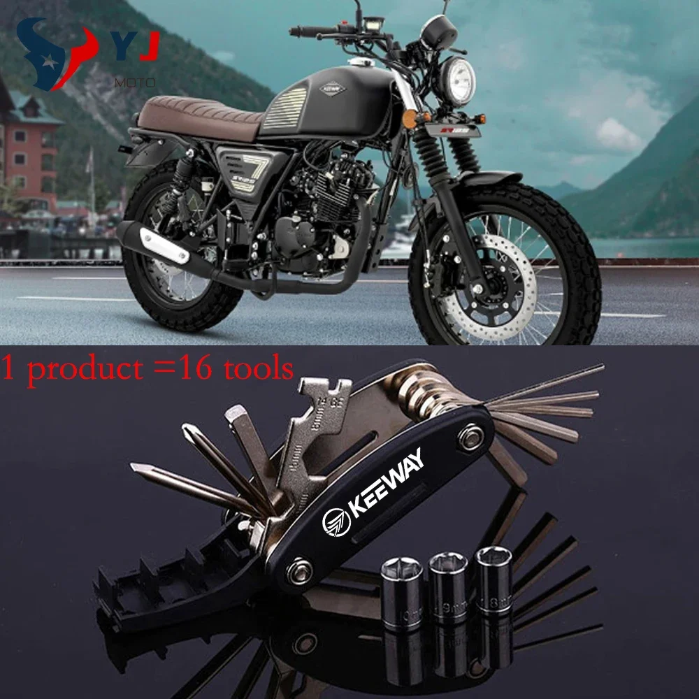 Juego de destornilladores de reparación portátil para Moto, herramienta de reparación, superligera, Keeway Hurricane 50 Vieste 300 200 K, RKR RKV RKF 125 RKS 150, novedad