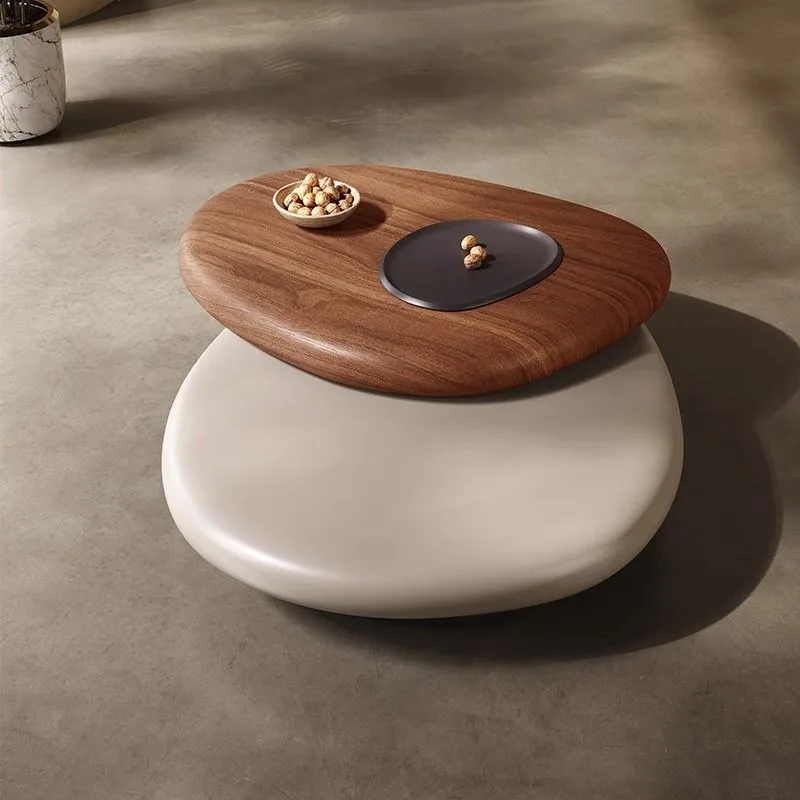 

Irregular Display Coffee Table Minimalist Aesthetic Multifunction Unique Coffee Table Italian Glam Meuble De Salon Furnitures