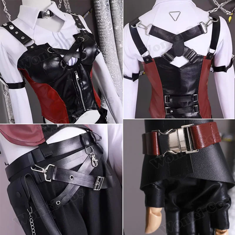 ชุดคอสเพลย์ชุดคอสเพลย์ผู้หญิงแนวรักและพื้นที่ลึกเครื่องแบบนักล่า zayne Xavier rafayel ชุดวิกผมสำหรับงานปาร์ตี้