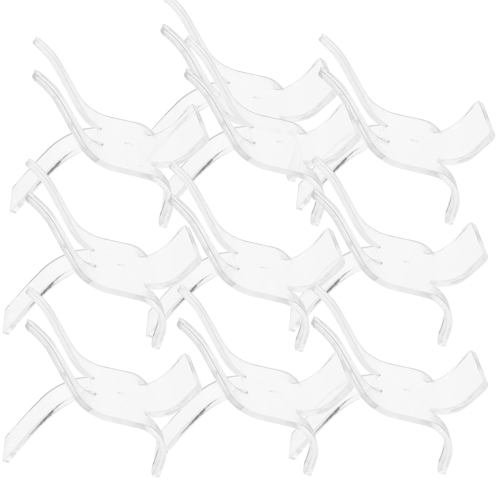 

10Pcs Clear Acrylic Display Stand for Minerals Crystals Gemstone Holder Specimens Display Base Crystal Stand Crystal Holder,