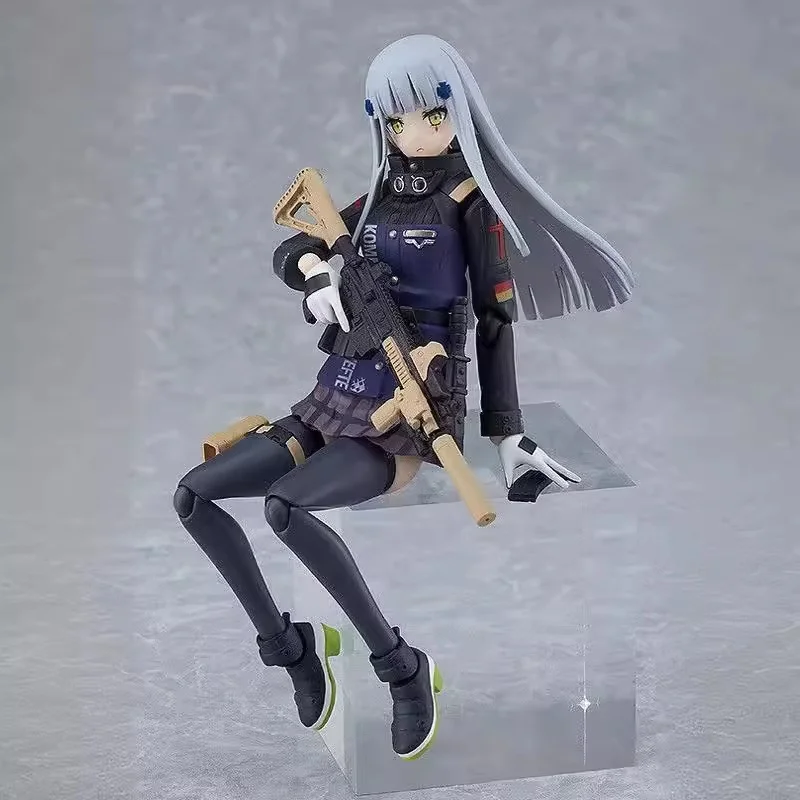 Girl Frontline Hk416 Figma 573 Mobile Doll Assault Rifle 404 Team Member Handmade Children'S Toy Birthday Gift Gifts Toy Gifts