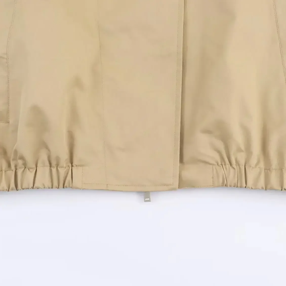 2025 خريف شتاء موضة جديدة فو الفراء تأثير طوق سترة كل مباراة سستة معطف طويل الأكمام ملابس خارجية الإناث