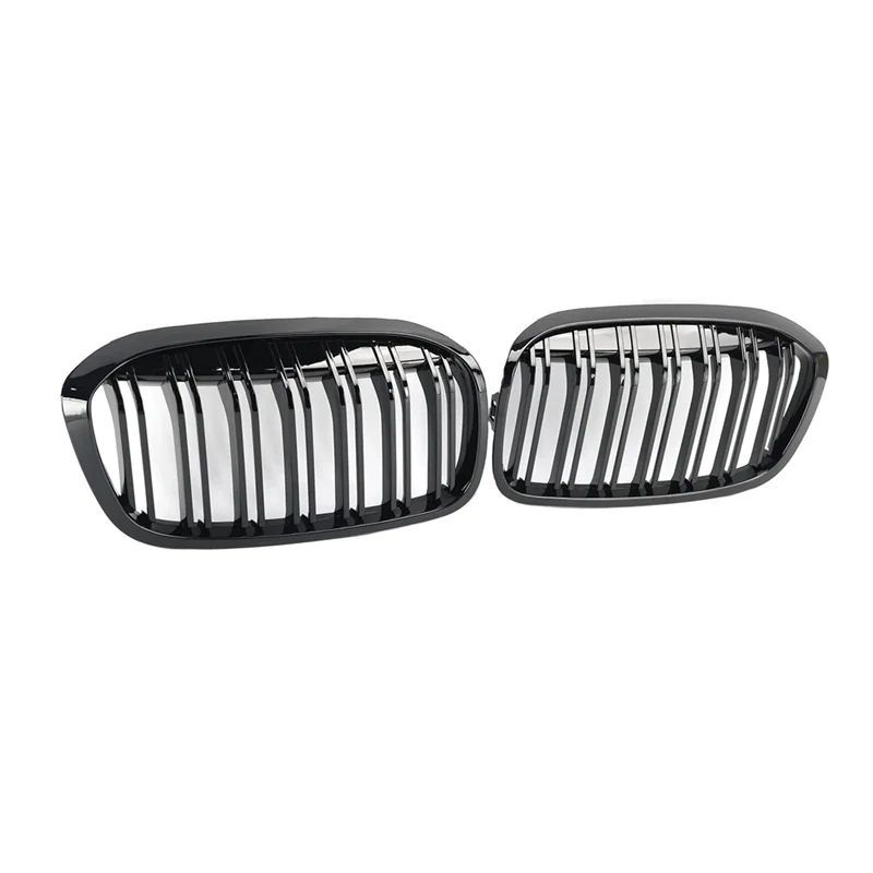

New Front Kidney Grille Grills In Gloss Black- 2PCS Fit For BMW 2 Series F45 F46 2018-2021