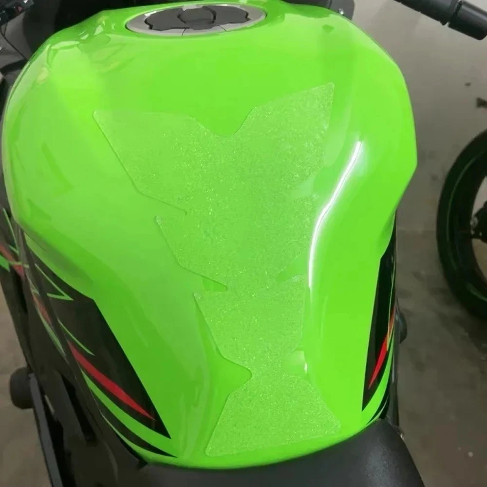 ZX-4R ZX-4RR خزان الوسادة ملصقات الغاز حامي لكاواساكي ZX 4RR 4R 2023-2025 ZX4RR ZX4R دراجة نارية عدة ملصقات حماية الركبة #3