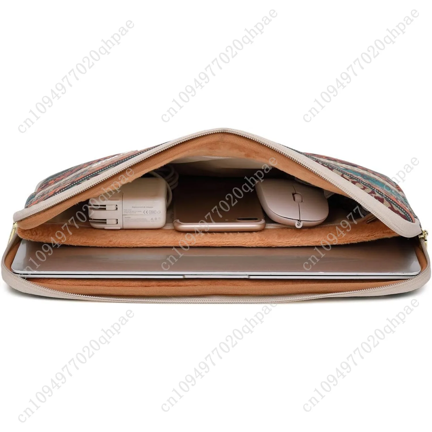 حافظة كمبيوتر محمول من قماش Kayond مقاومة للماء مقاس 13.3 بوصة للكمبيوتر المحمول مقاس 12.5 بوصة و13 بوصة وكمبيوتر لوحي 12.9 بوصة (13-13.3 بوصة) #5