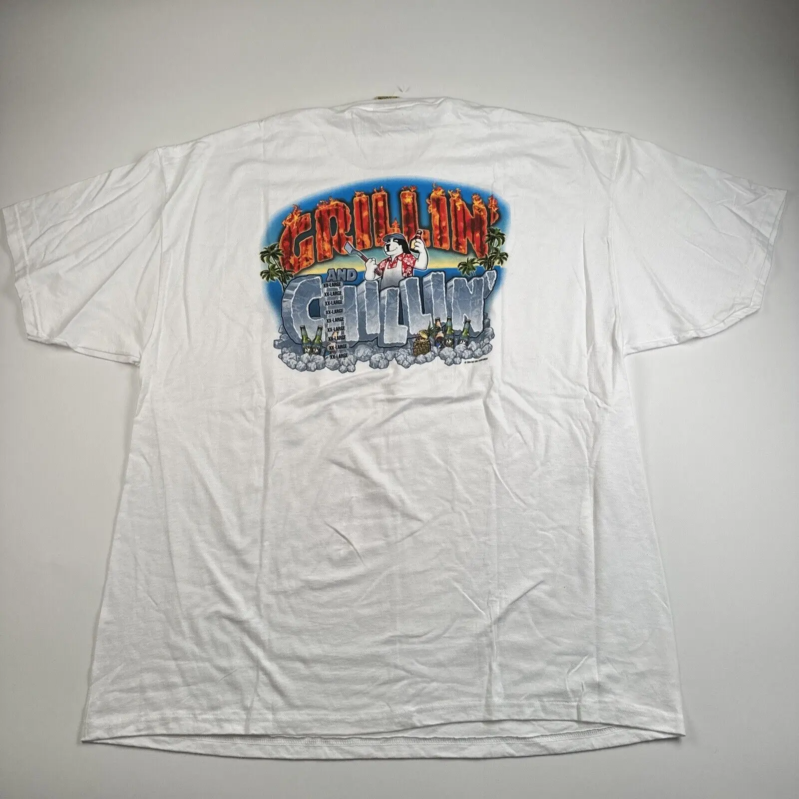 Винтажная футболка с длинным или коротким рукавом, Размер 2XL