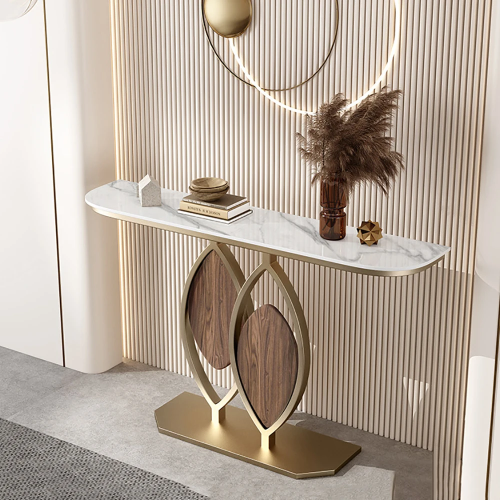 

Simple Delicacy Corner Table Fashion Unique Nordic Elegant Entryways Table Luxury Glamour Tavolo Salotto Hallway Table Furniture