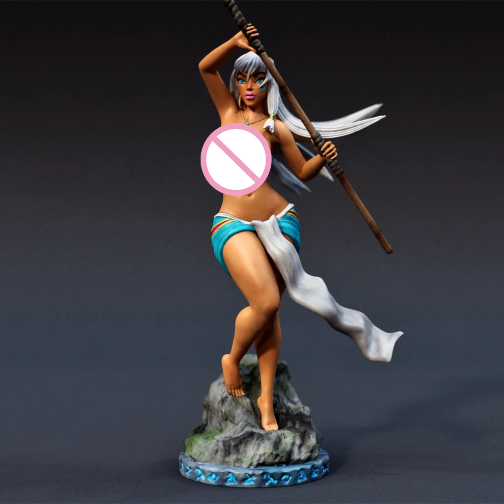 

1/24 3d Printing Model Kit Beauty Ocean Princess NSFW Anime Figure Model Kit DIY Miniature Reduction Statue Unpainted Toys