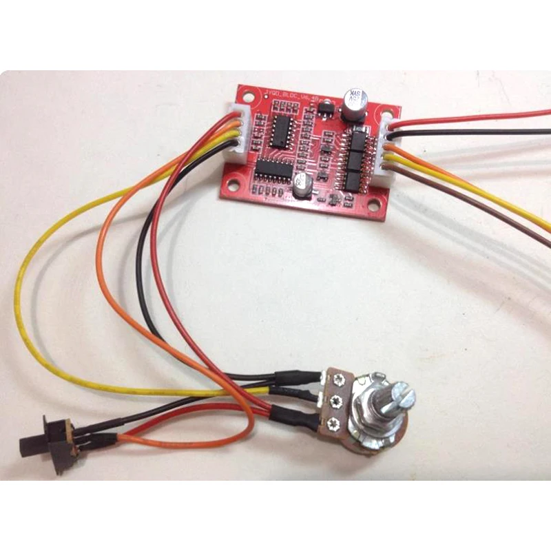 

DC7.5V-18V Brushless Hall Controller Driver Board For Hard disk motor water pump