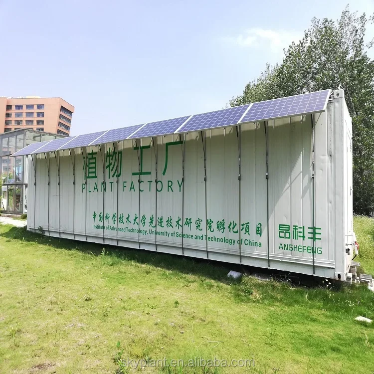 Skyplant  Container Hydroponics Farms plant factory  Farm Hydroponic Green Grass Fodder Machine