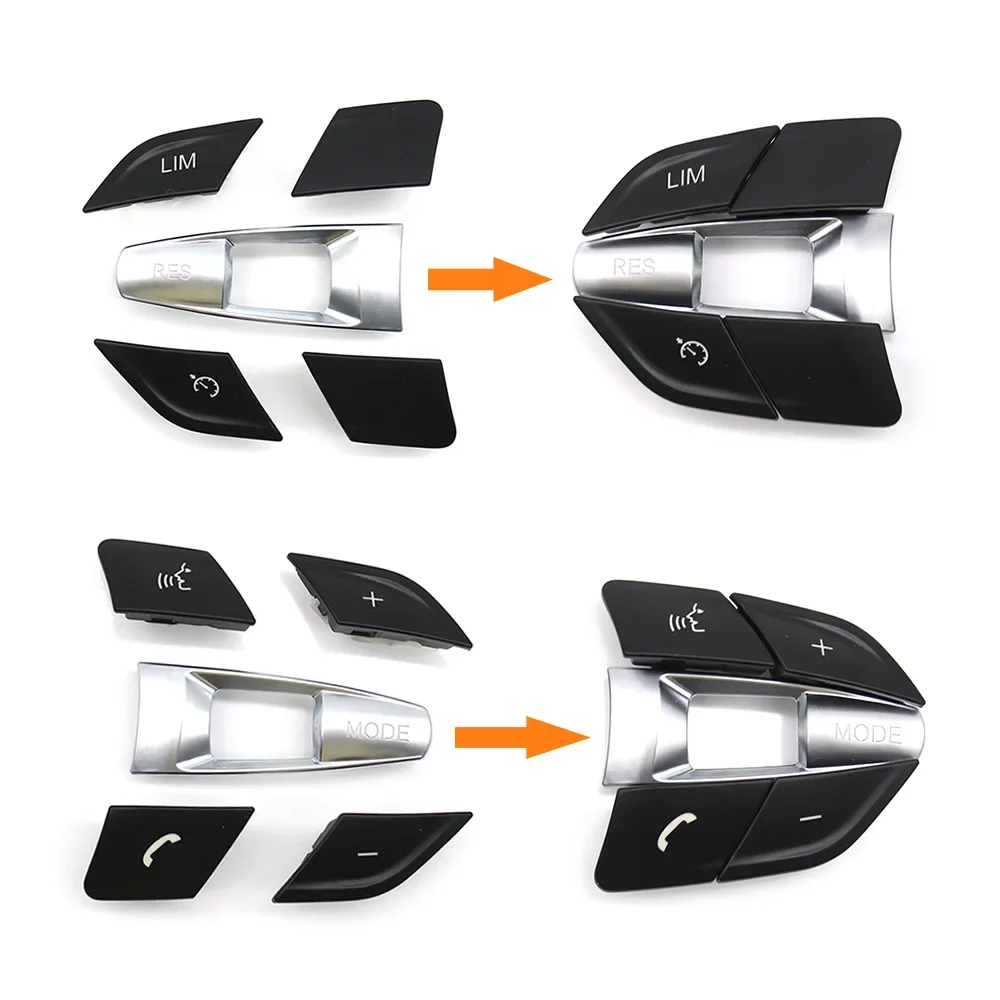 Car M Sport Motor Models Steering Wheel Button Control Knob For BMW M Series F10 F11 F30 F34 F01 F02 F07 F06 F12 F25 F26 F15 F16