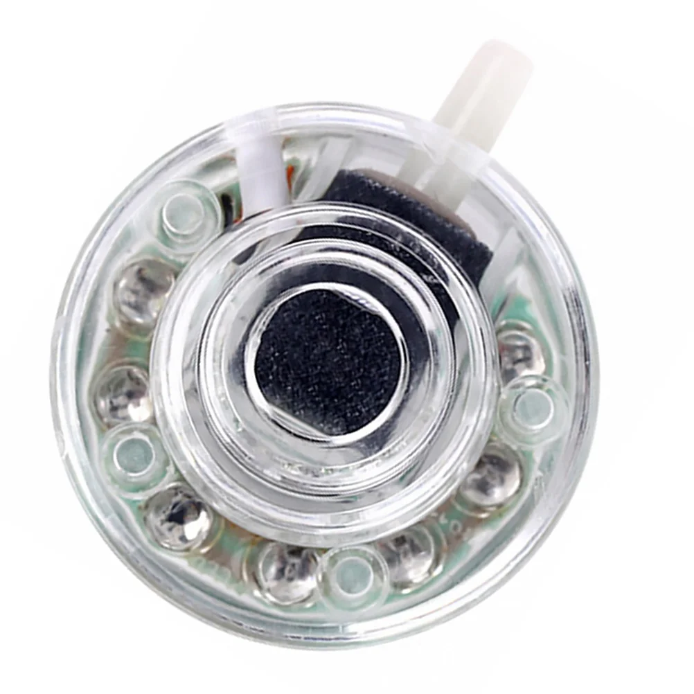 USB حوض السمك الهواء الفوار الملونة LED خزان الأسماك فقاعة ضوء الهواء حجر الأكسجين الناشر الديكور خزان الأسماك الفوار الخفيفة