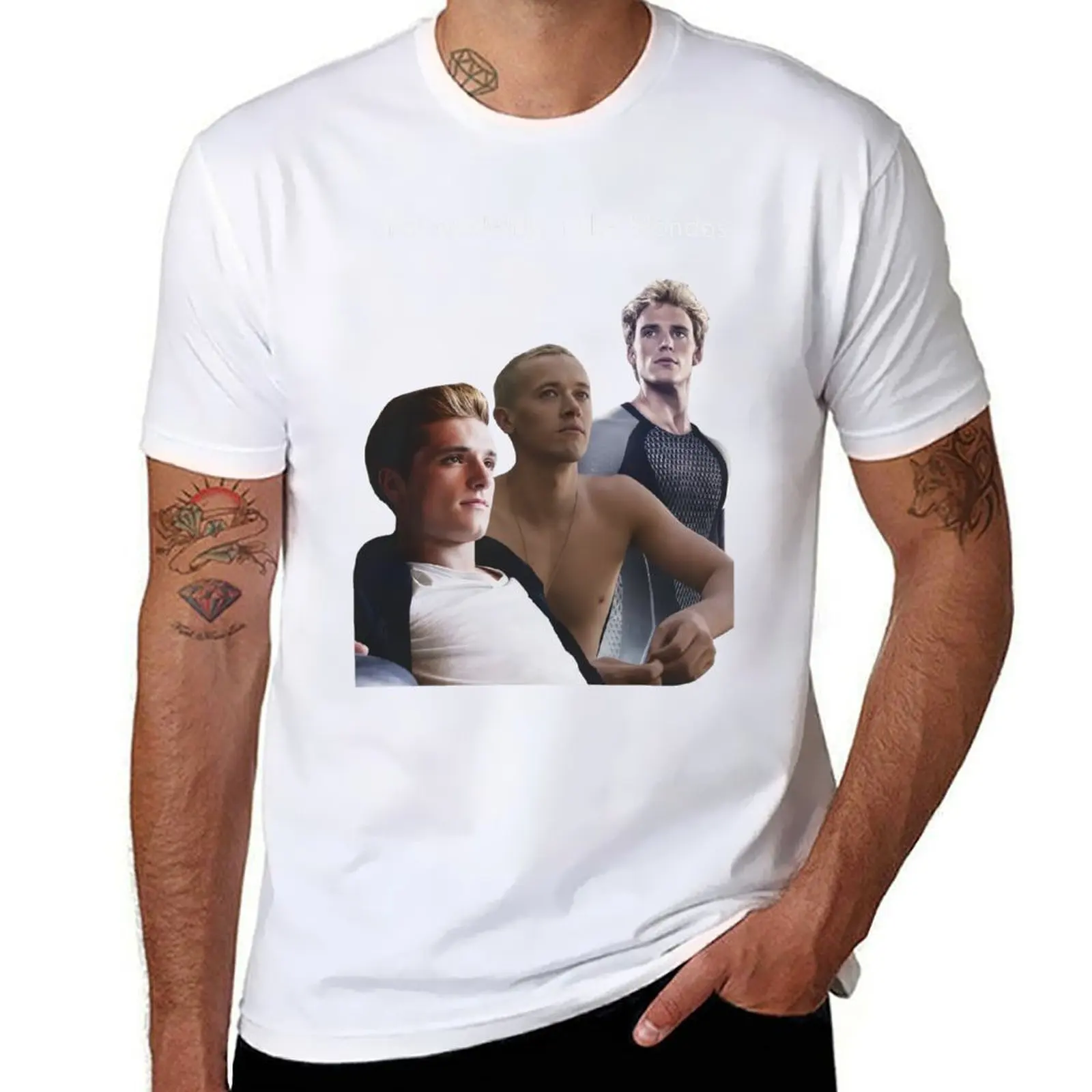 

Tom Blyth And Josh Hutcherson T-Shirt mens graphic t shirts man t shirt designer T-Shirt