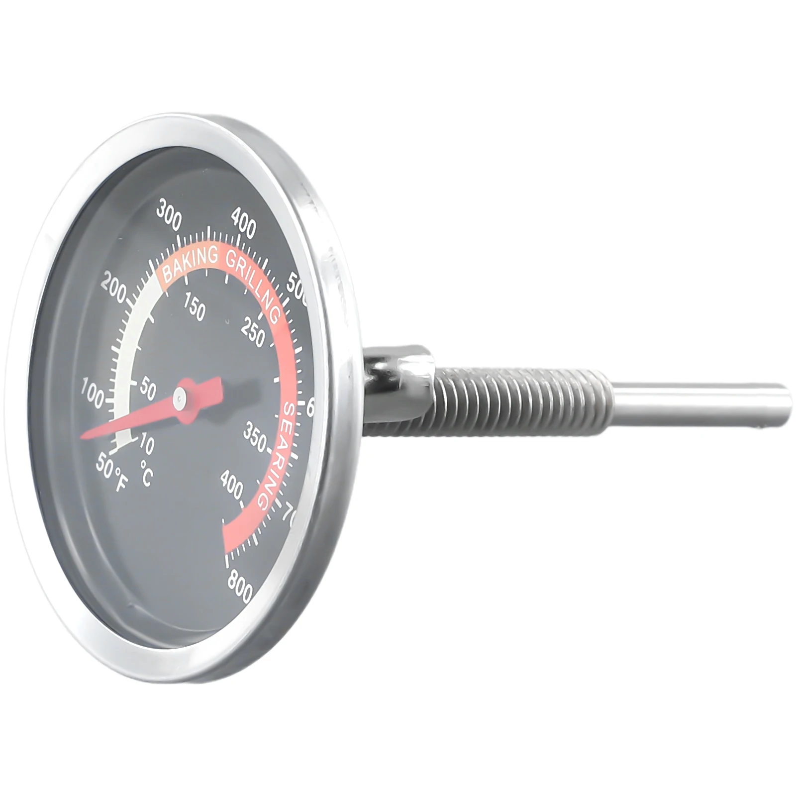 

Temp Gauge Thermometer 50℉~800 ℉ Accessories BBQ BBQ Tools Barbecue M10 Screw Portable Temperature Replacement