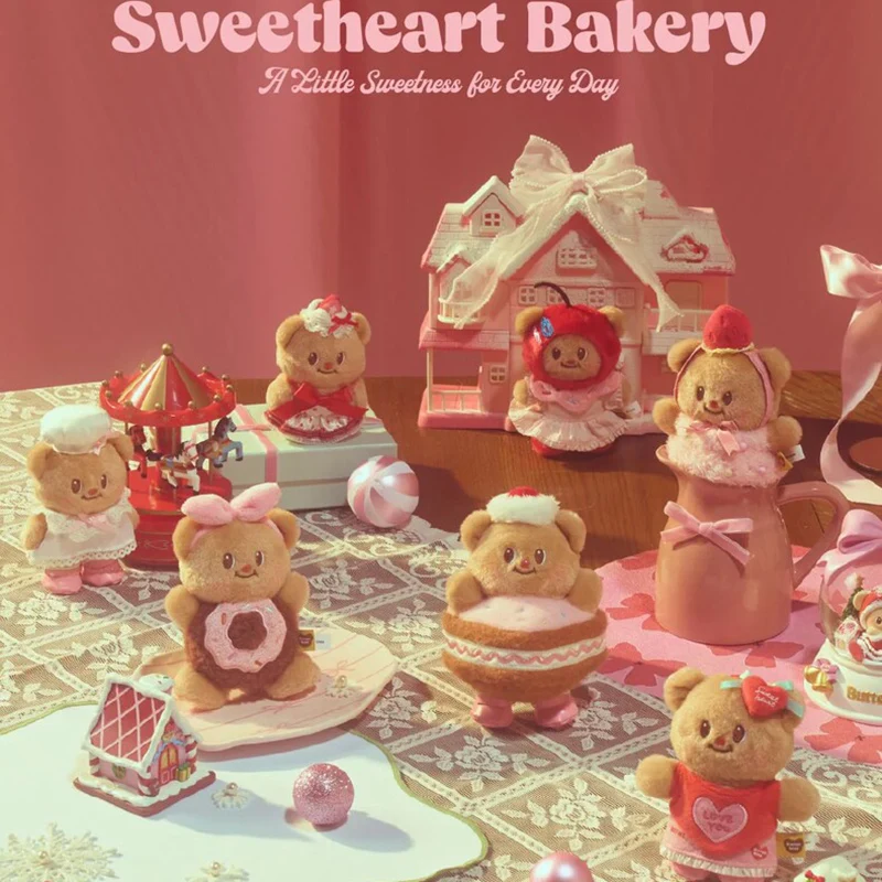 

Новая серия Blind Box Butterbear Sweetheart Bakery: коллекционные фигурки, куклы, игрушки-подвески, кавайные куклы, подарки для детей, украшения для рабочего стола
