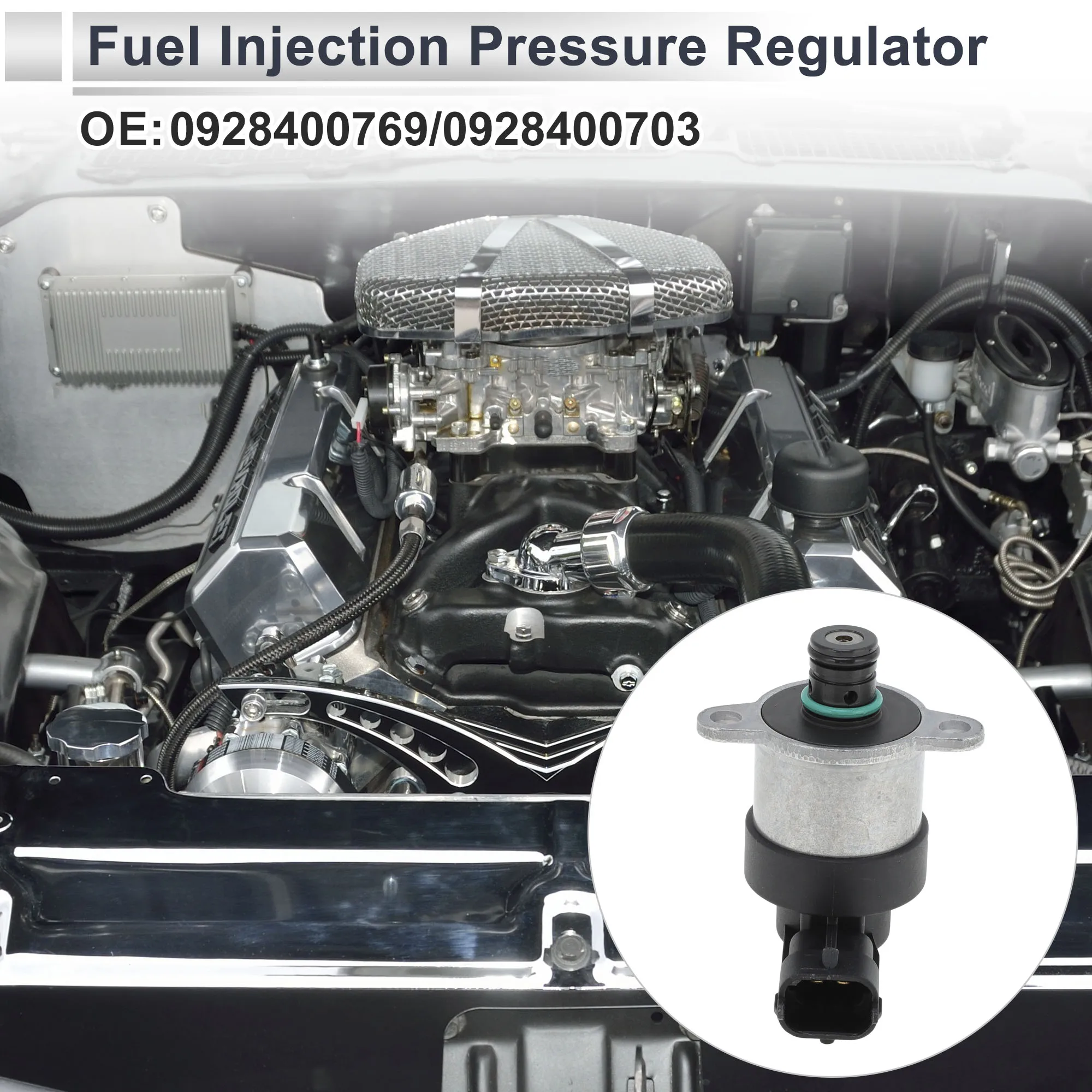 

Регулятор давления топлива UXCELL для Nissan Qashqai 2013-2019 No.0928400769 20-70 фунтов на квадратный дюйм