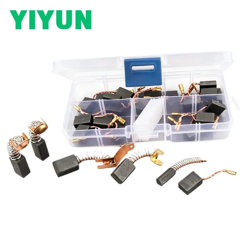 Carbon Brushes For Angle Grinder /Hand Drill /Circular Saw /Rotary Hammer / Sander Universal Replacement Power Tool Carbon Brush view 5