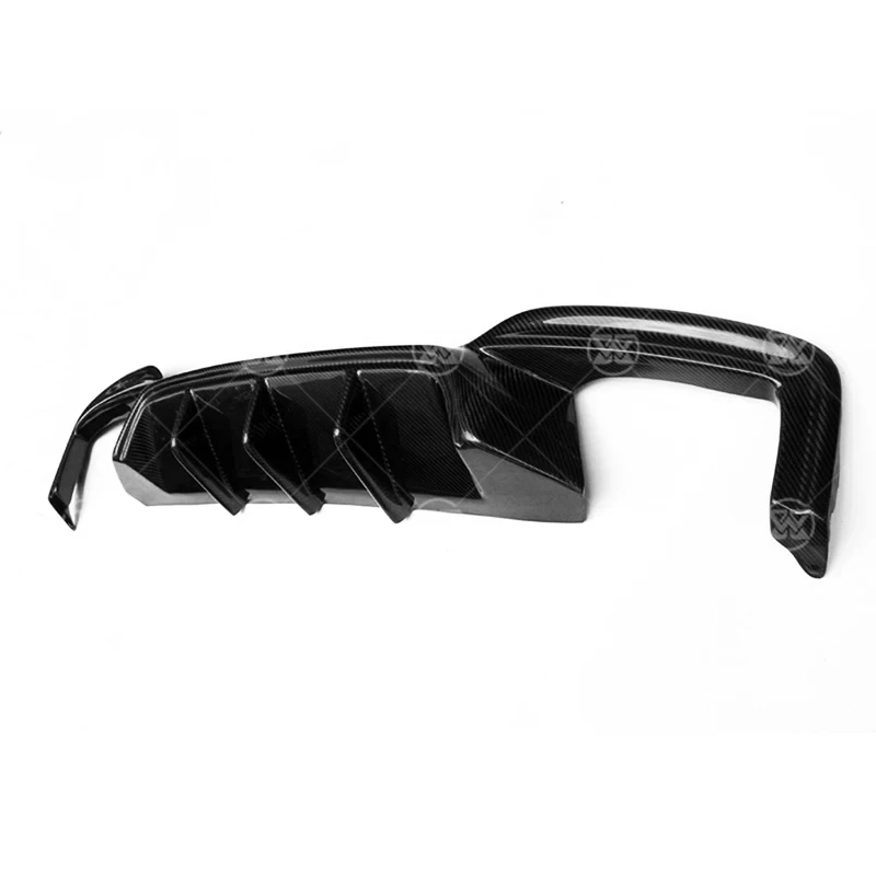 For BMW 6 serie M6 F06 F12 F13 Rear Lip Carbon Fiber Rear Bumper Diffuser Spoiler Splitter Body Kit Car Accessories