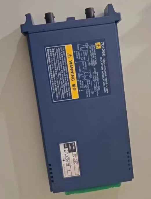 

Модуль высоковольтной изоляции 701260, 100 тыс./с, 16-битный изоляционный модуль, в нормальной рабочем состоянии, не новый.