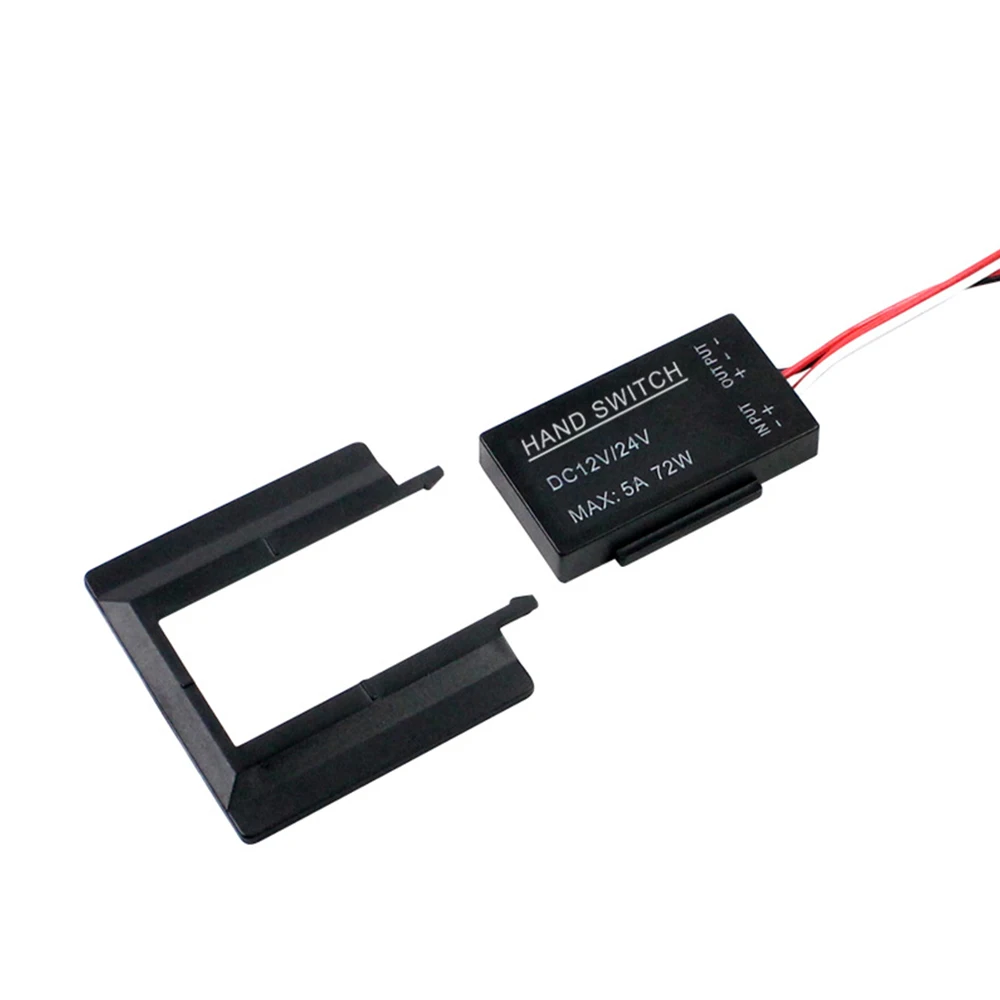 12V-24V Mirror Hand Wave Sensor Switch Makeup Mirror Bathroom Mirror Single or Dual Color LED Light Strip Motion Sensor