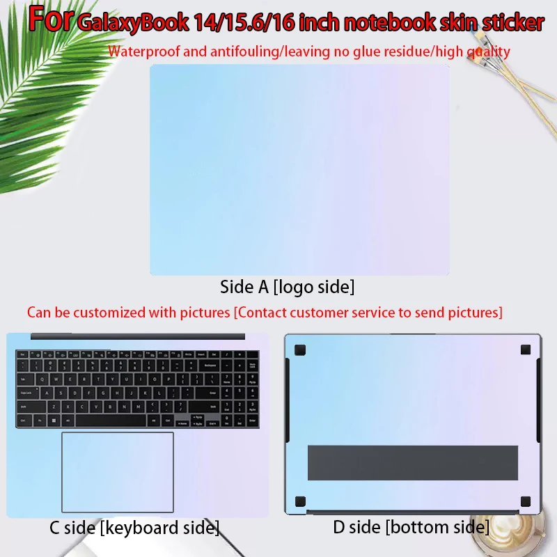 14/16 inch for Samsung GalaxyBook5/4/3 Pro body film NP960XHA/940XGK notebook skin sticker 960XFG computer shell printing 940XFG