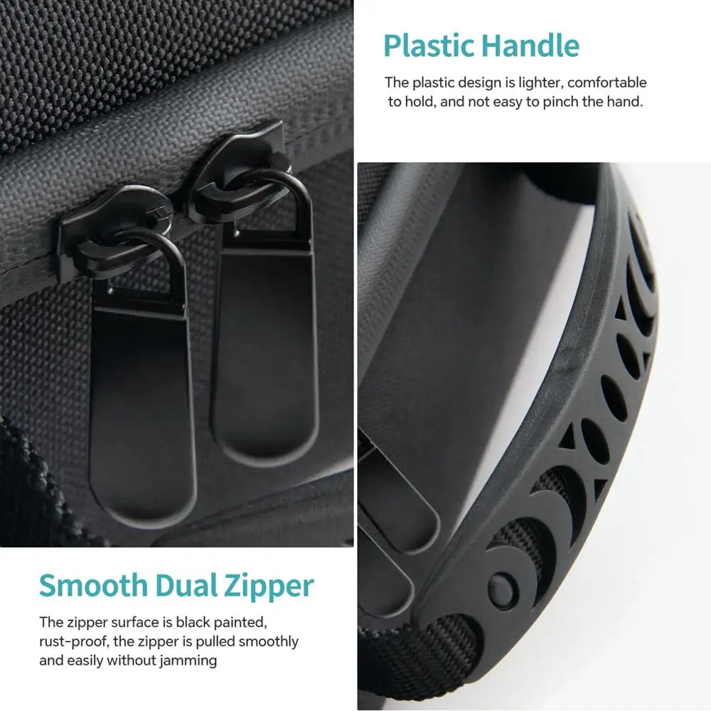 Tas jinjing keras untuk Starlink Mini tas penyimpanan Anti Jatuh peredam kejut kotak perjalanan genggam paket portabel