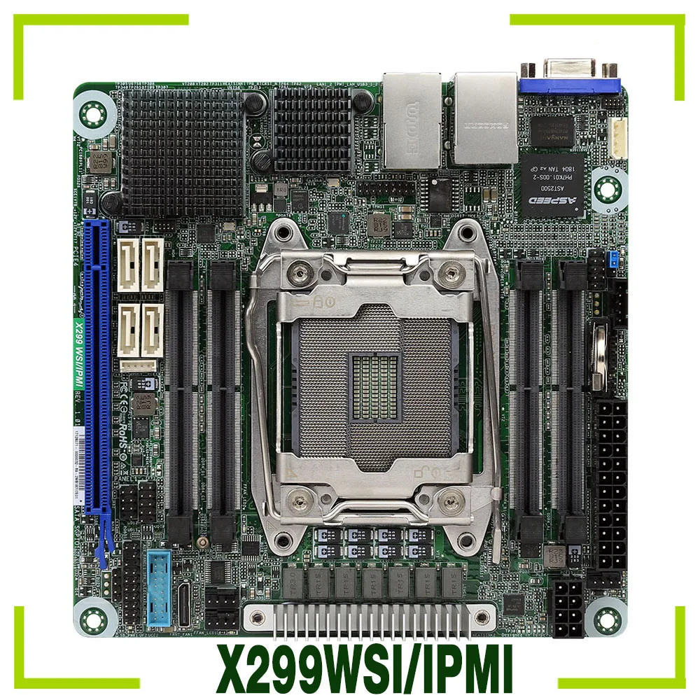 

Для ASROCK Rack X299WSI/IPMI LGA2066 мини Серверная плата