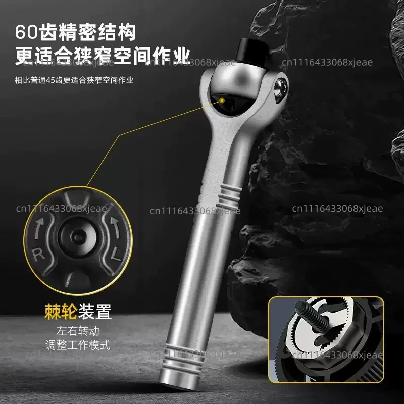 40-In-1 Multifunctional Ratchet Screwdriver Kit with Magnetic Drill - Mini Repair Kit Magnetic Kit for PCiPhone Home Use