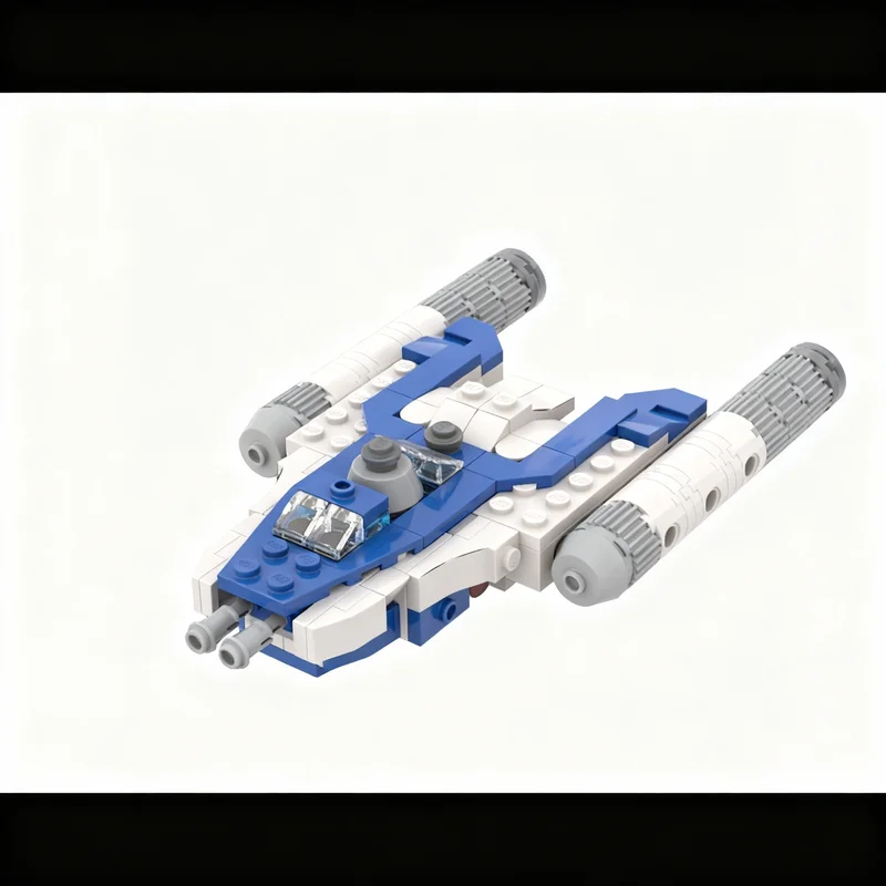 

147pcs MOC Midi Scale Rex S Y Wing Alternate Build 2x Star Battle Model Building Blocks Christmas Gifts Construction Toys Brick