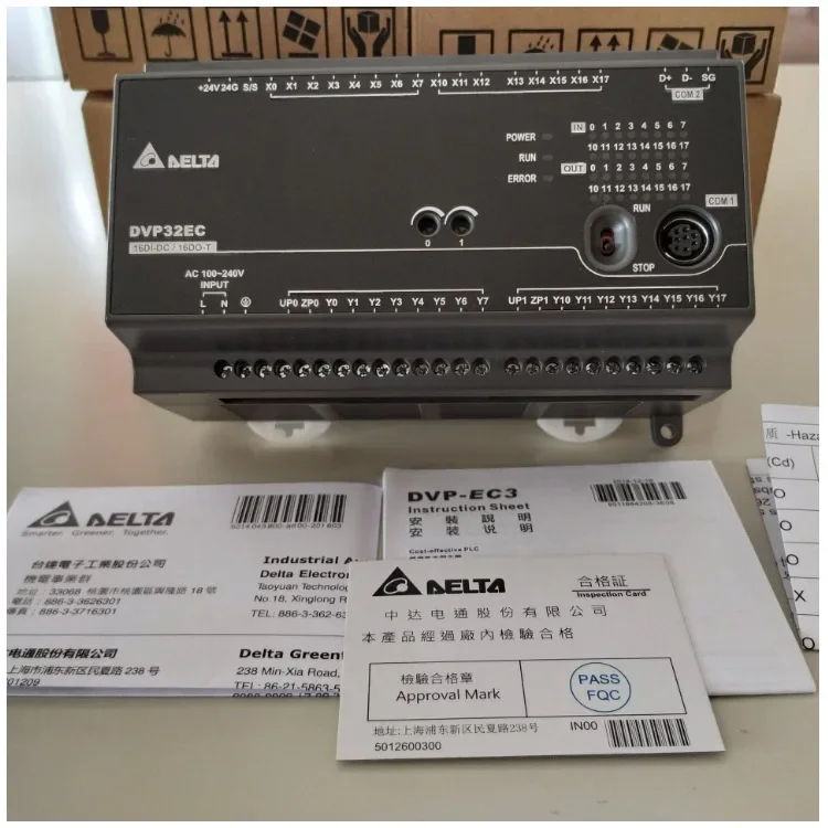 2026 Delta PLC60 Point Host DVP60ES200R/DVP60ES200T Delta Programmable Controller Host