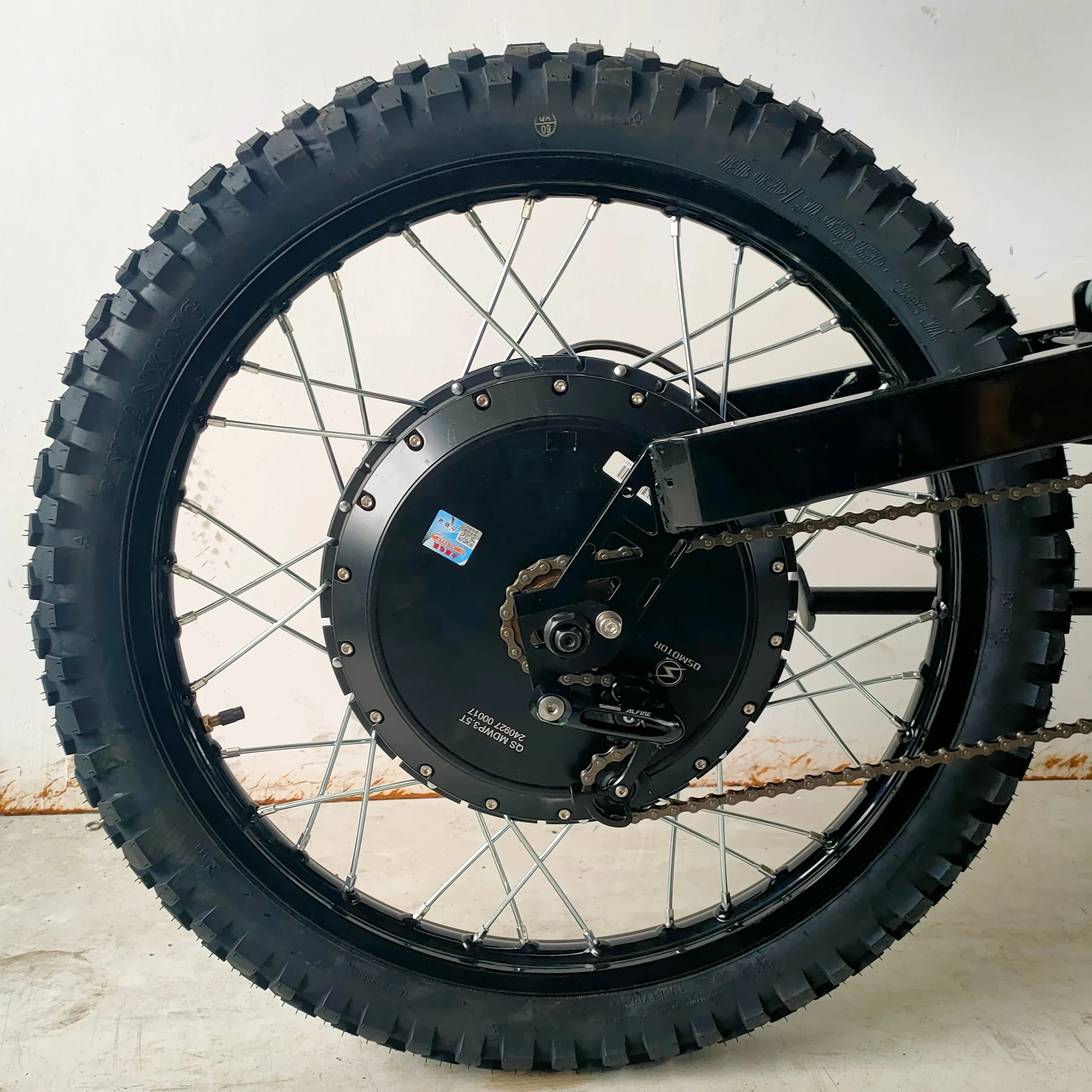 19/21 Inch Ebike Assembly Kit High Quality Rear Motorcycle Wheel With QS273 Motor