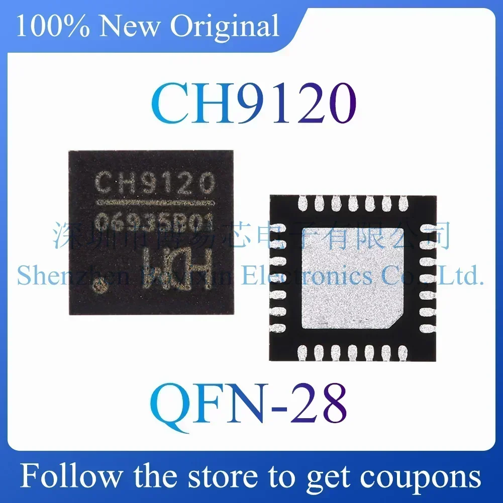 

Standard version CH9120 QFN28