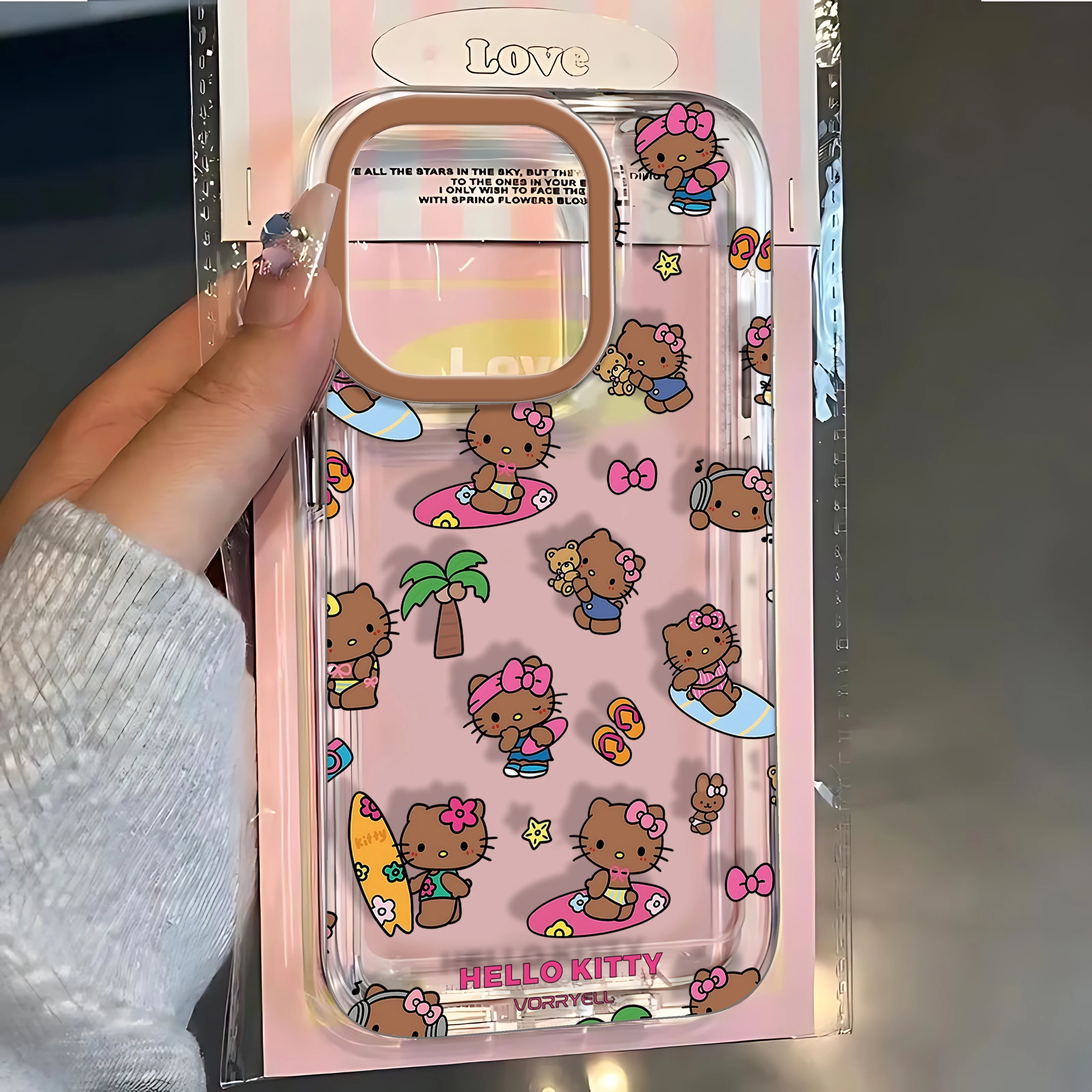حافظة لهاتف آيفون 17 16 16e 15 14 13 12 11 Mini Pro Max X XR XS Max 7 8 Air Plus غطاء خلفي شفاف
