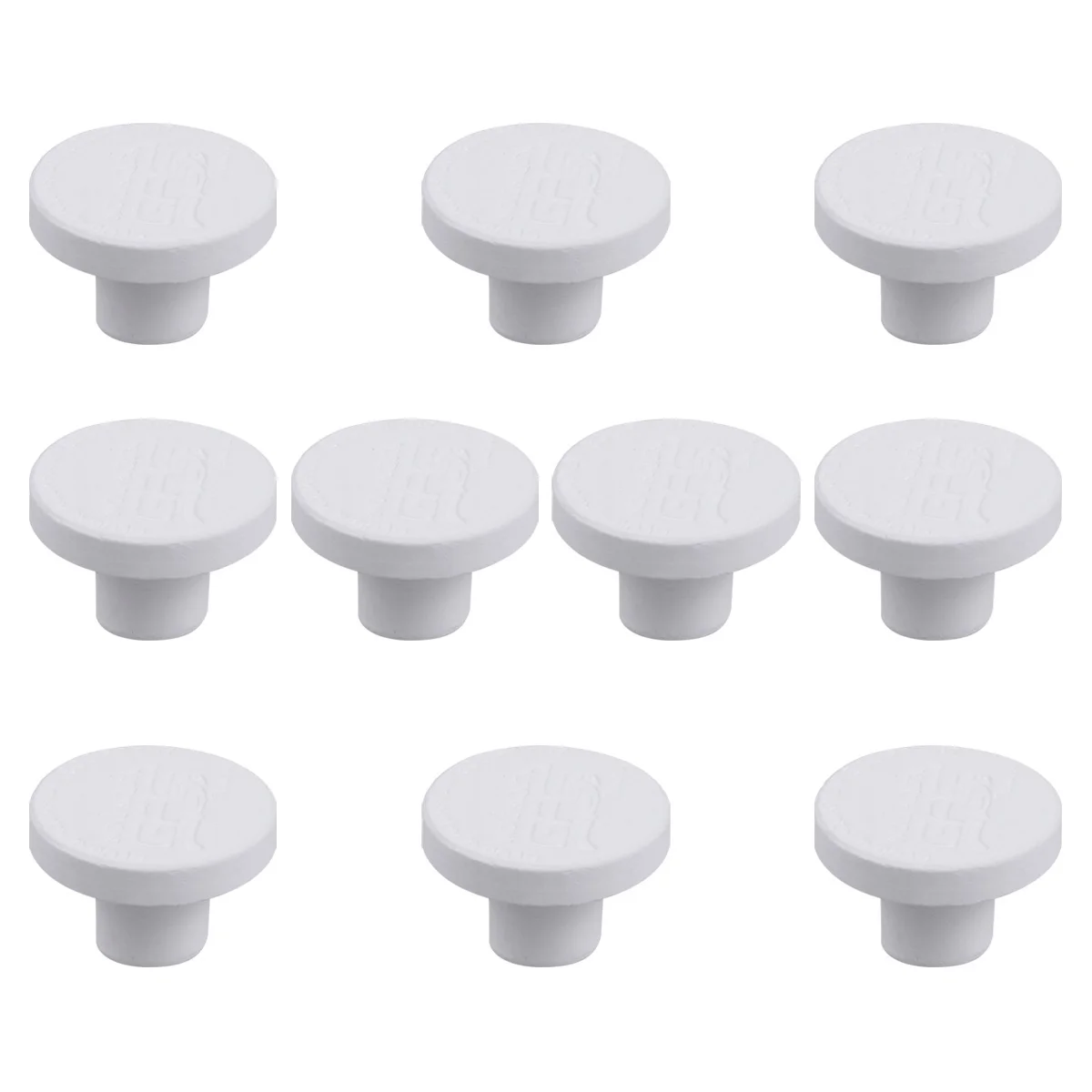 10 Pcs Coral Dip Fish Tank Stand Acrylic Holder Rack Ceramics Aquarium White Bracket