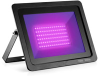 100W 365nm UV LED Bulbs High Performance IP66 Waterproof Indoor/Outdoor Flood Lighting for Aquariums Parties Halloween