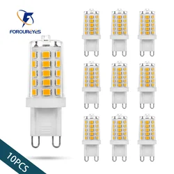 10pcs AC220V 110V G9 Lamp Dimmable 5W PC Ceramic No Flicker 2835SMD 32Leds Super Bright Lampada LED Bulb For Home Lighting