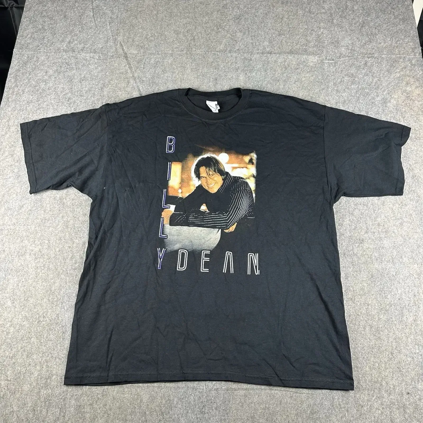 Camiseta de Música Country Billy Dean Let Them Be Little 2005 para Hombre, Talla 2XL, Negra, Nueva, Estilo Vintage, Lavada, Transpirable, Suave