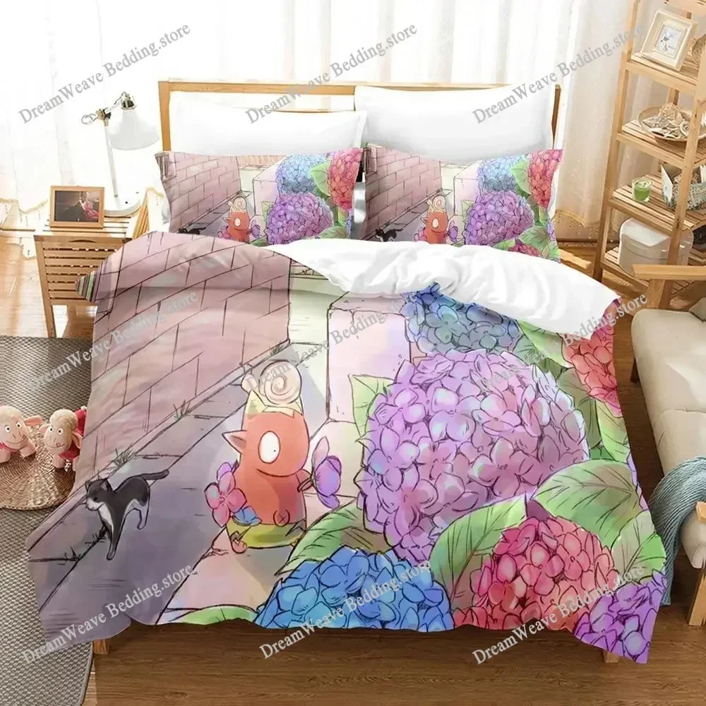 

How To Keep A Mummy Luxury Bedding Set Anime Cartoon Duvet Cover Set Comforter Bedspread Twin Single Size Printed Home Textile7