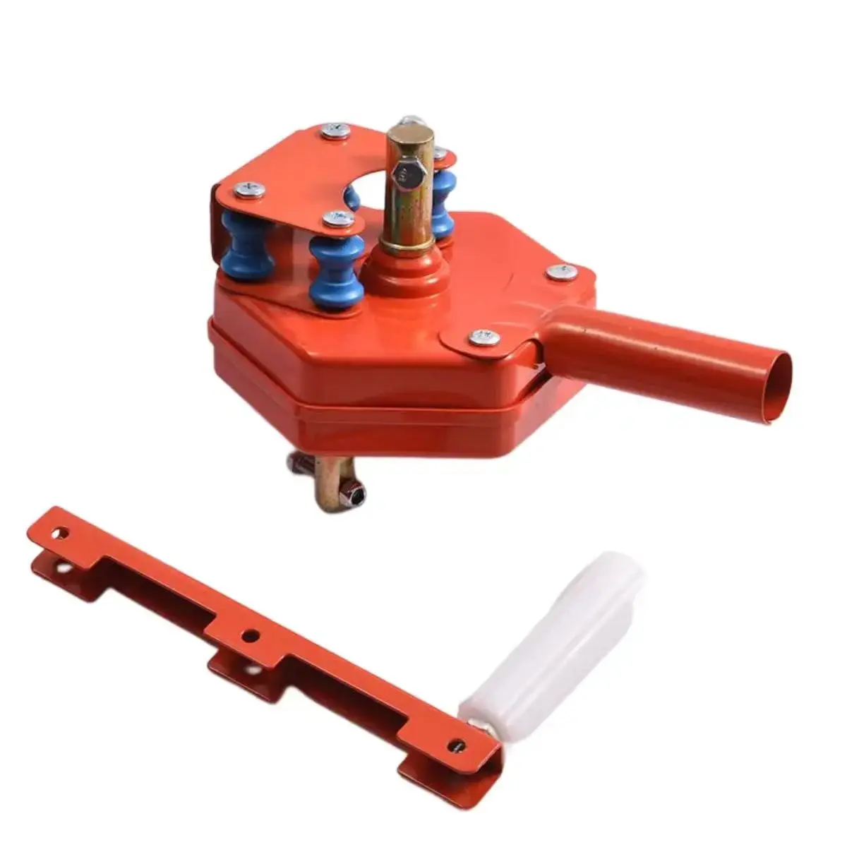 Greenhouse Manual Side Film Winder | Hand-Cranked Roller | up to 80m Rolling Length | Ventilation Equipment