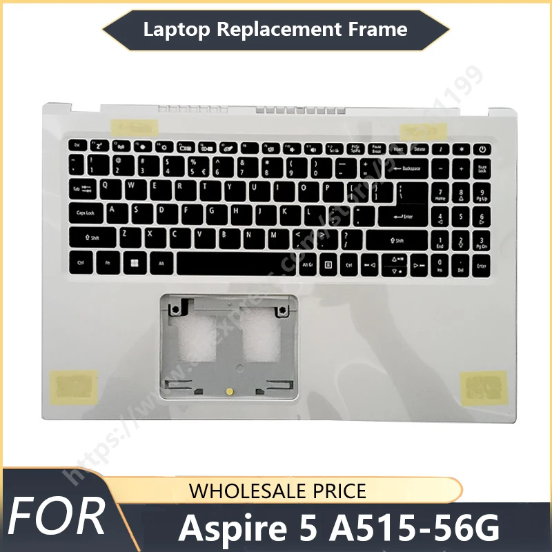 

Оригинальная новая клавиатура с подсветкой и верхней частью корпуса (пальмрест) для ноутбуков Acer Aspire 5 A515-56G, S50-53, N20C5, EX215-54G-32 (версия для США)