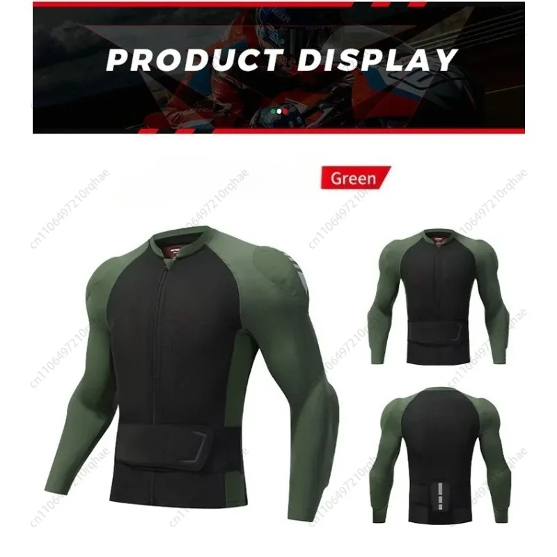 

Motorcycle Summer Riding Jacket with CE Armor, Motocross Protective Gear for Men Women, Mesh Ventilation Motorcycle Clothing