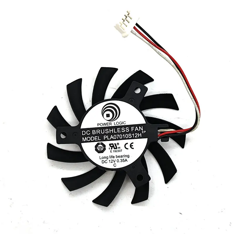 

The Cooling Fan for Video Card Diameter 6.5cm pitch 4.0cm 12V 0.35A PLA07010S12H