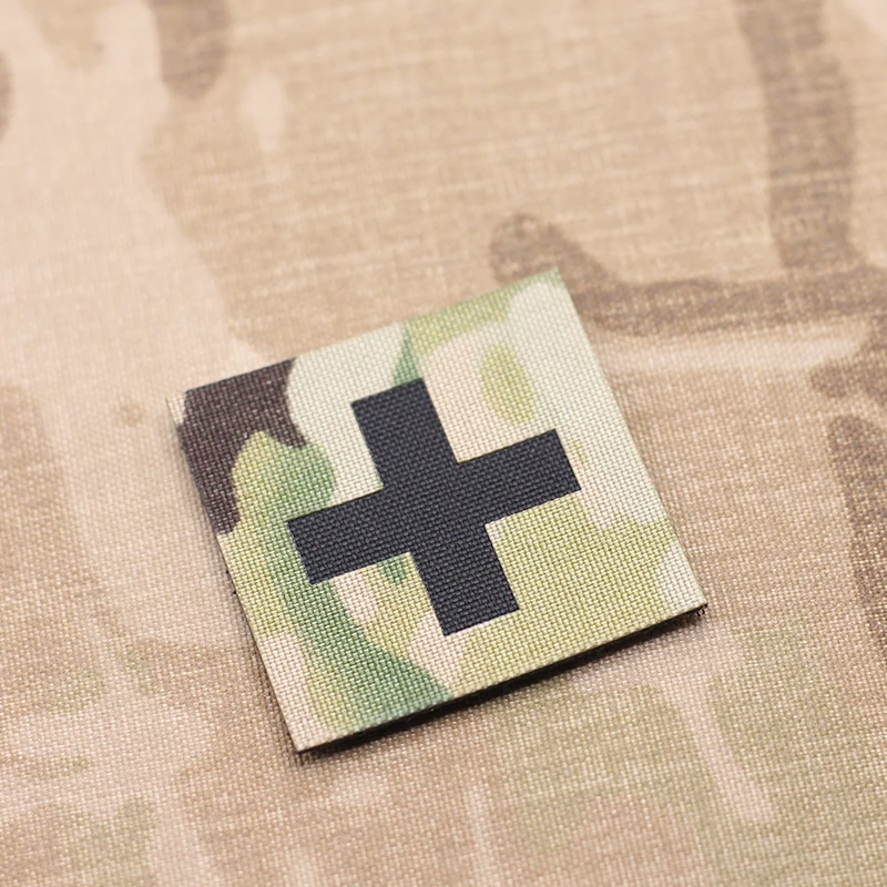 Medical laser cutting patch tactical patch 2inches x 2 inches